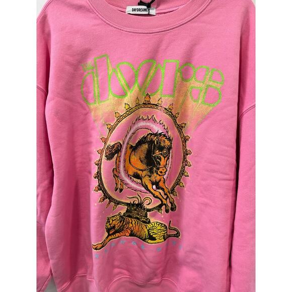 NWT Daydreamer The Doors Strange Days Crewneck Sweatshirt Size L - Picture 3 of 5